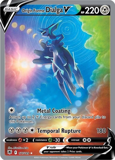 Origin Forme Dialga V (Alternate Full Art) (FA)
