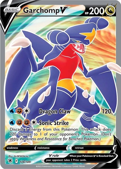 Garchomp V (Full Art) (FA)