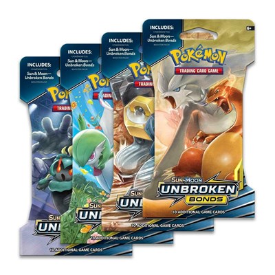 Unbroken Bonds Sleeved Booster Pack Art Bundle [Set of 4] (SBP)