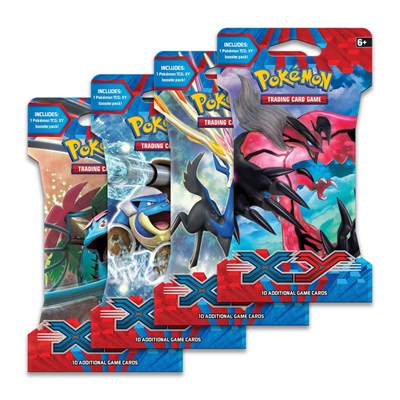 XY Sleeved Booster Pack Art Bundle [Set of 4] (SBP)