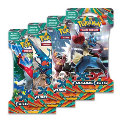 Furious Fists Sleeved Booster Pack Art Bundle [Set of 4] (SBP)