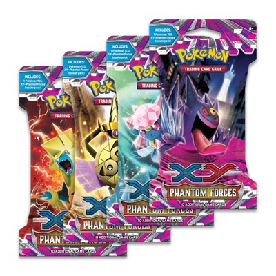 Phantom Forces Sleeved Booster Pack Art Bundle [Set of 4] (SBP)