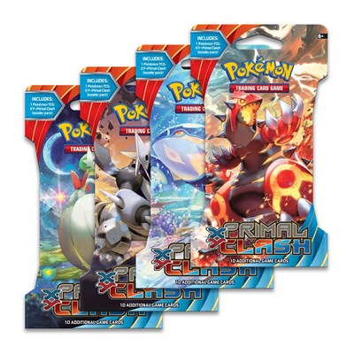 Primal Clash Sleeved Booster Pack Art Bundle [Set of 4] (SBP)