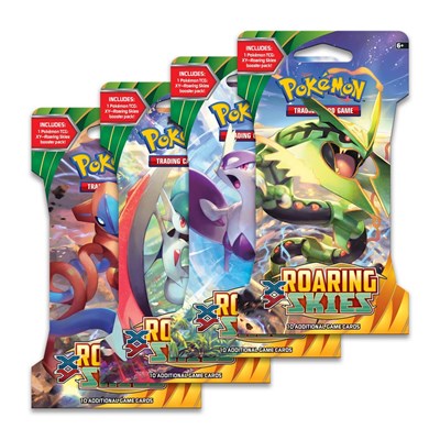Roaring Skies Sleeved Booster Pack Art Bundle [Set of 4] (SBP)