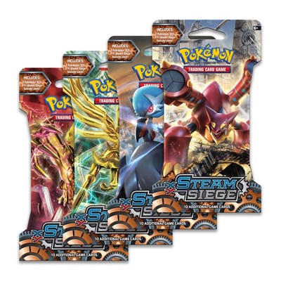 Steam Siege Sleeved Booster Pack Art Bundle [Set of 4] (SBP)