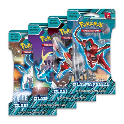 Plasma Freeze Sleeved Booster Pack Art Bundle [Set of 4] (SBP)