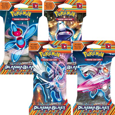 Plasma Blast Sleeved Booster Pack Art Bundle [Set of 4] (SBP)