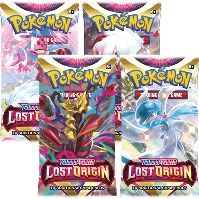 Lost Origin Booster Pack Art Bundle [Set of 4] (BP)