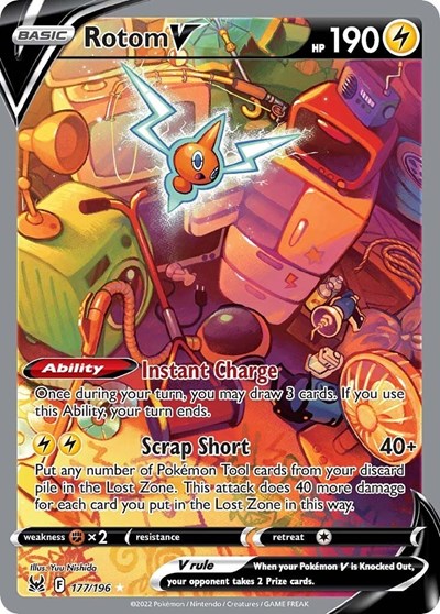 Rotom V (Alternate Full Art) (FA)