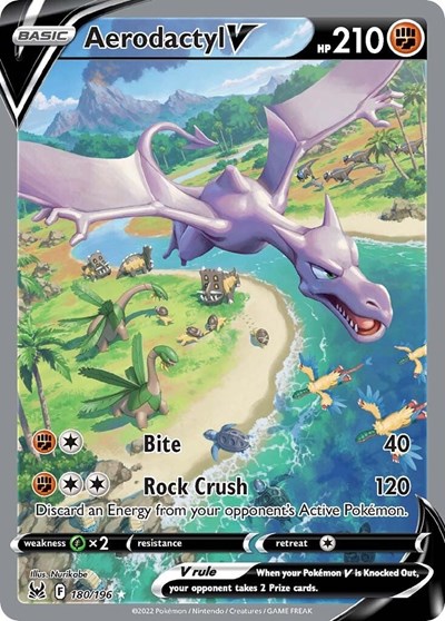 Aerodactyl V (Alternate Full Art) (FA)