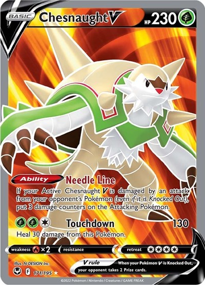 Chesnaught V (Full Art) (FA)