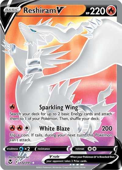 Reshiram V (Full Art) (FA)