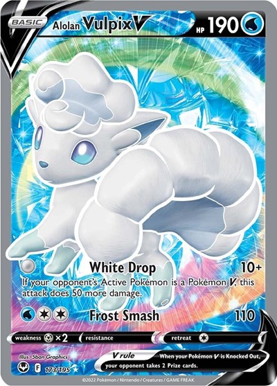 Alolan Vulpix V (Full Art) (FA)