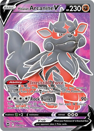 Hisuian Arcanine V (Full Art) (FA)