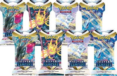 Silver Tempest Sleeved Booster Pack Bundle [Set of 8] (SBP)