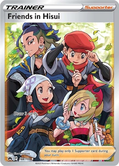 Friends in Hisui (Full Art) (FA)