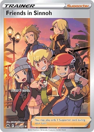 Friends in Sinnoh (Full Art) (FA)