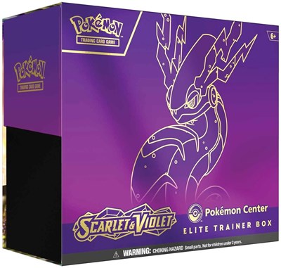 Scarlet & Violet Pokemon Center Elite Trainer Box (Exclusive) [Miraidon] (PC ETB)