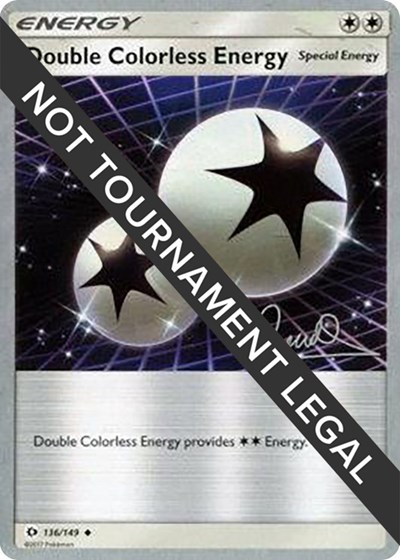 Double Colorless Energy - 2017 (Diego Cassiraga)