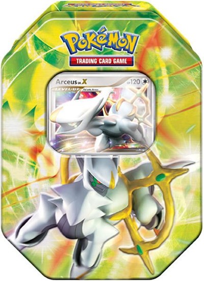 Arceus Collector's Tin [Green] (Collector Tin)