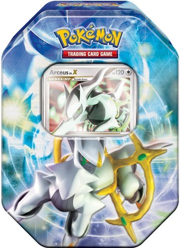 Arceus Collector's Tin [Blue] (Collector Tin)