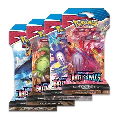 Battle Styles Sleeved Booster Pack Art Bundle [Set of 4] (SBP)
