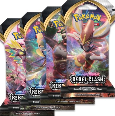 Rebel Clash Sleeved Booster Pack Art Bundle [Set of 4] (SBP)