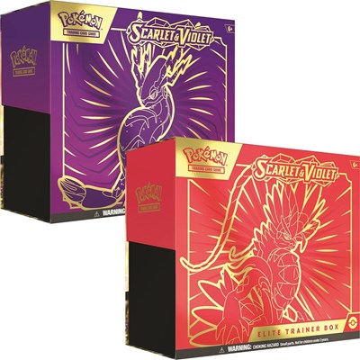 Scarlet & Violet Elite Trainer Boxes [Set of 2] (ETB)
