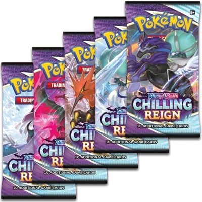 Chilling Reign Booster Pack Art Bundle [Set of 5] (BP)