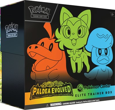 Paldea Evolved Pokemon Center Elite Trainer Box (Exclusive) (PC ETB)