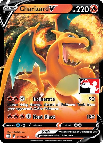 Charizard V (Prize Pack Series 2)