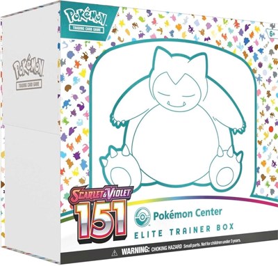 151 Pokemon Center Elite Trainer Box (Exclusive) (PC ETB)