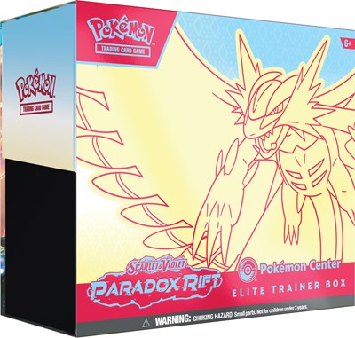 Paradox Rift Pokemon Center Elite Trainer Box (Exclusive) [Roaring Moon] (PC ETB)