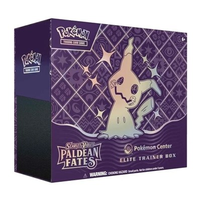Paldean Fates Pokemon Center Elite Trainer Box (Exclusive) (PC ETB)