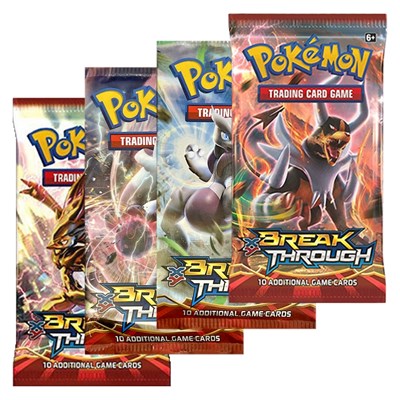 BREAKthrough Booster Pack Art Bundle [Set of 4] (BP)