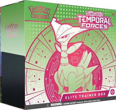 Temporal Forces Elite Trainer Box [Iron Leaves ex] (ETB)