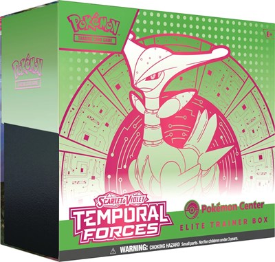 Temporal Forces Pokemon Center Elite Trainer Box (Exclusive) [Iron Leaves] (PC ETB)