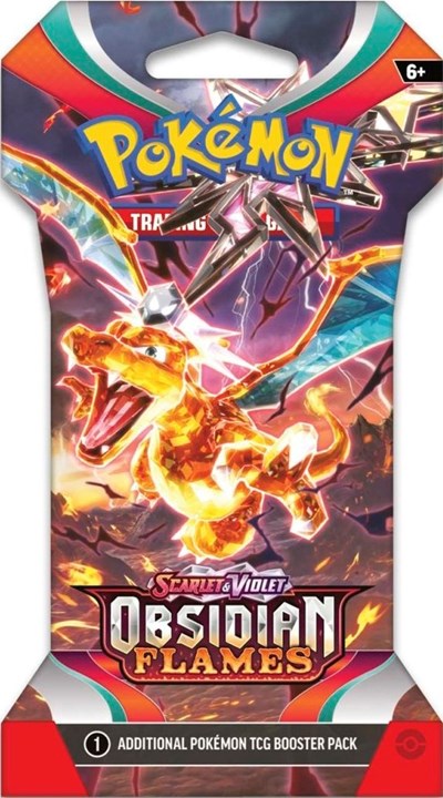 Obsidian Flames Sleeved Booster Pack (SBP)