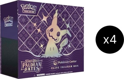Paldean Fates Pokemon Center Elite Trainer Box (Exclusive) Case (PC ETB)