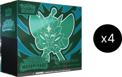 Twilight Masquerade Pokemon Center Elite Trainer Box (Exclusive) Case (PC ETB)