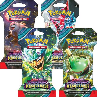 Twilight Masquerade Sleeved Booster Pack Art Bundle [Set of 4] (SBP)