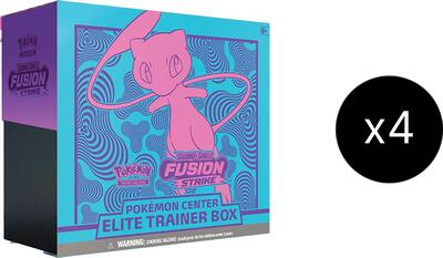 Fusion Strike Pokemon Center Elite Trainer Box Case (Exclusive) (PC ETB)