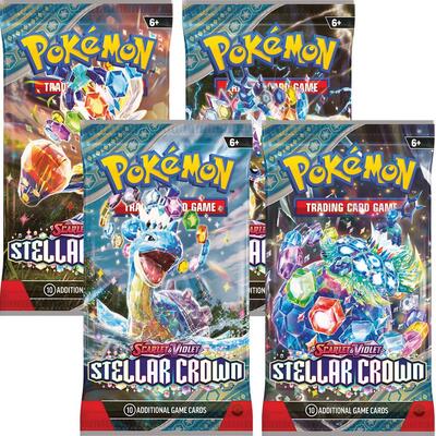 Stellar Crown Booster Pack Art Bundle [Set of 4] (BP)