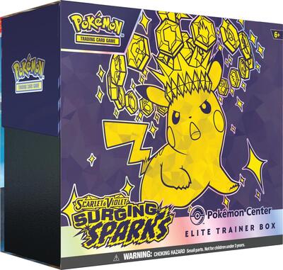 Surging Sparks Pokemon Center Elite Trainer Box (Exclusive) (PC ETB)