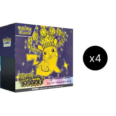 Surging Sparks Pokemon Center Elite Trainer Box (Exclusive) Case (PC ETB)