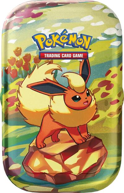 Prismatic Evolutions Mini Tin [Flareon] (MBT)