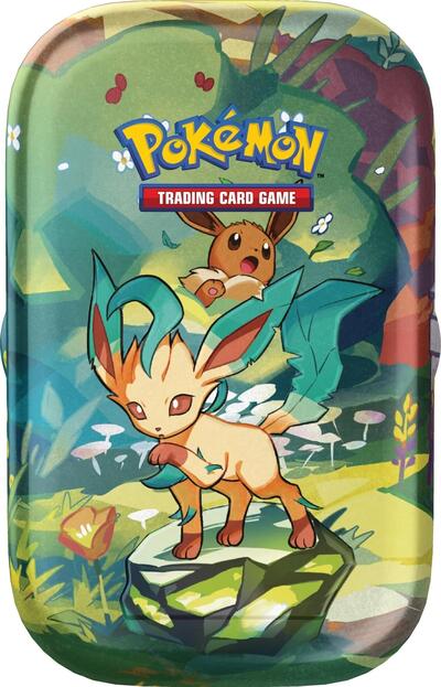 Prismatic Evolutions Mini Tin [Leafeon] (MBT)