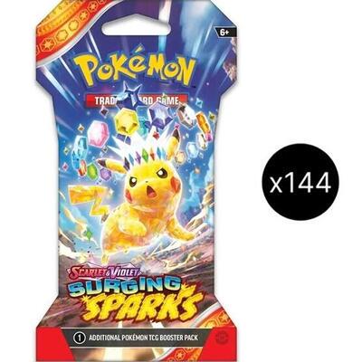 Surging Sparks Sleeved Booster Pack Case (SBP)