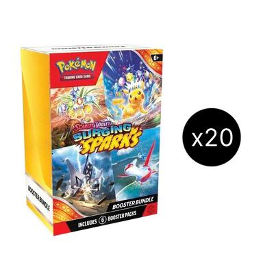 Surging Sparks Booster Bundle Case (LGS) (BNB)