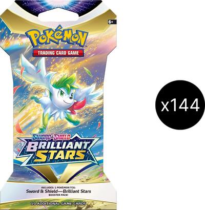 Brilliant Stars Sleeved Booster Pack Case (SBP)